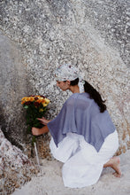 Load image into Gallery viewer, Poncho Knit: Pastel Blue