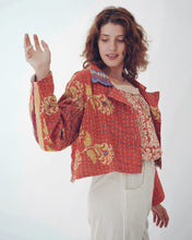 Load image into Gallery viewer, Cropped Gudri Jacket: Aurora