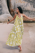 Load image into Gallery viewer, Feather Sundress: Olive