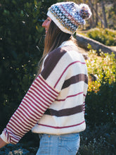 Load image into Gallery viewer, Beanie: Muted Stripe