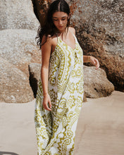 Load image into Gallery viewer, Feather Sundress: Olive