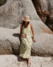Load image into Gallery viewer, Feather Sundress: Olive