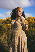 Load image into Gallery viewer, Wrap Dress: Gold