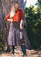 Load image into Gallery viewer, Flamenco Skirt: Cherry