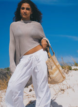 Load image into Gallery viewer, Jute Bag: Minimilist Boho