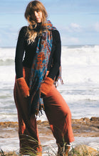 Load image into Gallery viewer, Shawl: Ocean Fire