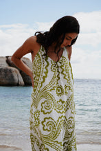 Load image into Gallery viewer, Feather Sundress: Olive