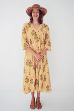 Load image into Gallery viewer, Talia Sundress: Warm Sunshine
