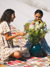 Load image into Gallery viewer, Gudri Throw: Warm Polka