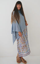 Load image into Gallery viewer, Knit Shawl: Soft Blue