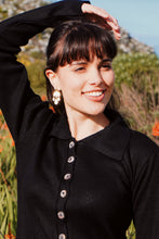 Load image into Gallery viewer, Bamboo Cardigan: Black