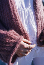 Load image into Gallery viewer, Gold Plated Rose Quartz Ring