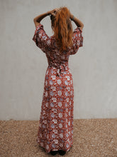 Load image into Gallery viewer, Wrap Dress: Cherry Red