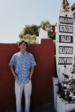 Load image into Gallery viewer, Chinese Collar Shirt: Surfs Up