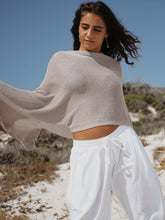 Load image into Gallery viewer, Knit Shawl: Stone