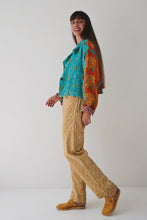 Load image into Gallery viewer, Cropped Gudri Jacket: Azure