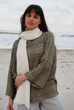 Load image into Gallery viewer, Minimalist Merino Magic Scarf: Cream