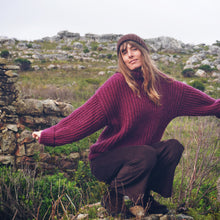 Load image into Gallery viewer, Our Mohair Edit: Plum Sweater