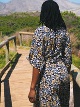 Load image into Gallery viewer, Wrap Dress: Magic at Midnight