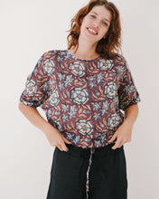 Load image into Gallery viewer, Drawstring Blouse: Mid Summer