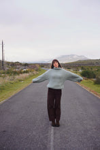 Load image into Gallery viewer, Our Mohair Edit: Sage Grey Sweater