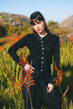 Load image into Gallery viewer, Bamboo Cardigan: Black