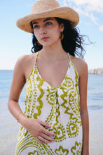 Load image into Gallery viewer, Feather Sundress: Olive