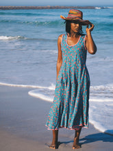 Load image into Gallery viewer, Summer Sundress: Caribbean Queen