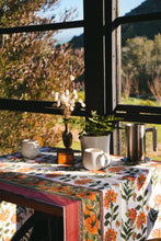 Load image into Gallery viewer, Block Print Table Cloth / Bed Cover