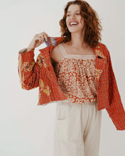 Load image into Gallery viewer, Cropped Gudri Jacket: Aurora