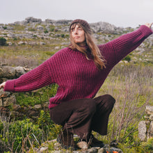 Load image into Gallery viewer, Our Mohair Edit: Plum Sweater