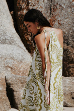 Load image into Gallery viewer, Feather Sundress: Olive