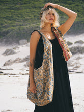 Load image into Gallery viewer, Sadhu Bag: Indigo Flower