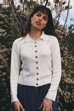 Load image into Gallery viewer, Bamboo Cardigan: Cream