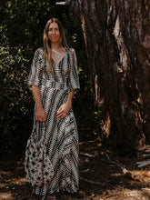 Load image into Gallery viewer, Wrap Dress: Dreamy Africa