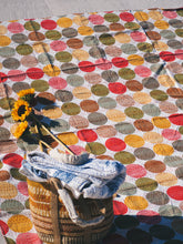 Load image into Gallery viewer, Gudri Throw: Warm Polka