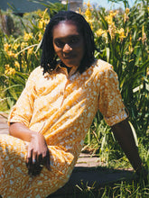 Load image into Gallery viewer, Full Button Kurta: Sunflower