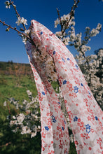 Load image into Gallery viewer, Silk Scarf: Spring Blossom