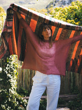Load image into Gallery viewer, Winter Shawl: Dusty Rose
