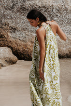Load image into Gallery viewer, Feather Sundress: Olive