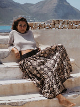 Load image into Gallery viewer, Full Swing Skirt: Black and Stone