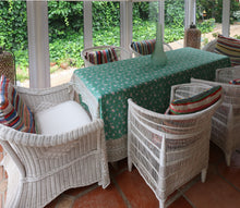 Load image into Gallery viewer, Block Print Bed Cover