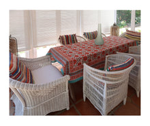 Load image into Gallery viewer, Block Print Table Cloth / Bed Cover