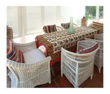 Load image into Gallery viewer, Block Print Table Cloth / Bed Cover