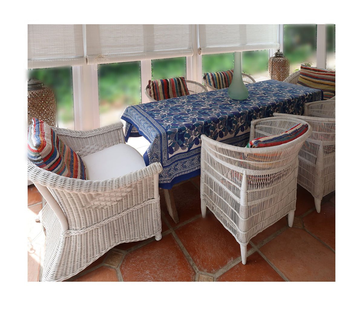 Block Print Table Cloth / Bed Cover Oh So Boho Cape Town