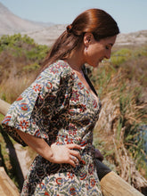 Load image into Gallery viewer, Wrap Dress: Bagru