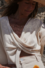 Load image into Gallery viewer, Cross Knit: Natural