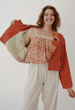 Load image into Gallery viewer, Cropped Gudri Jacket: Aurora