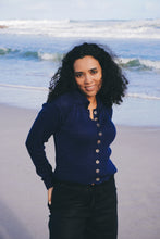 Load image into Gallery viewer, Bamboo Cardigan: Navy
