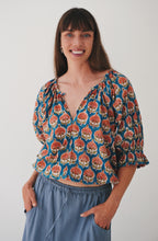 Load image into Gallery viewer, Peasant Blouse: Summer Fruits
